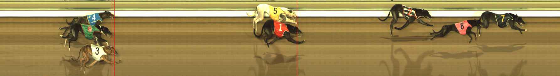 Race result finish photo